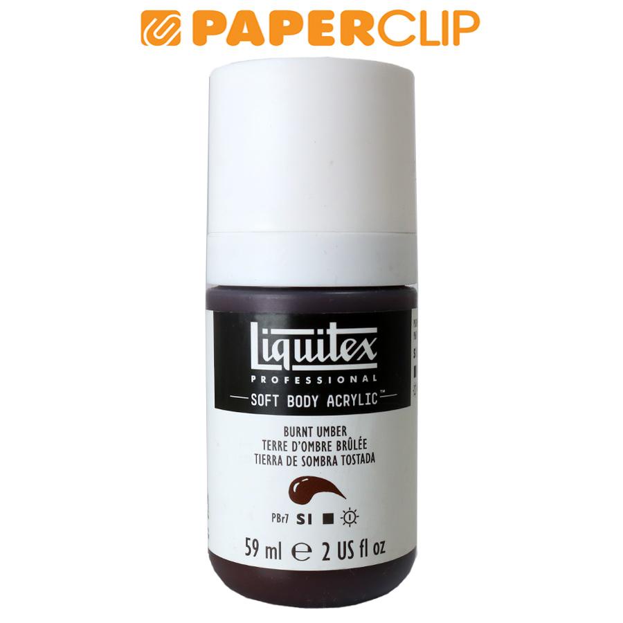 

ACRYLIC SOFT BODY LIQUITEX 1959128LQ BURNT UMBER