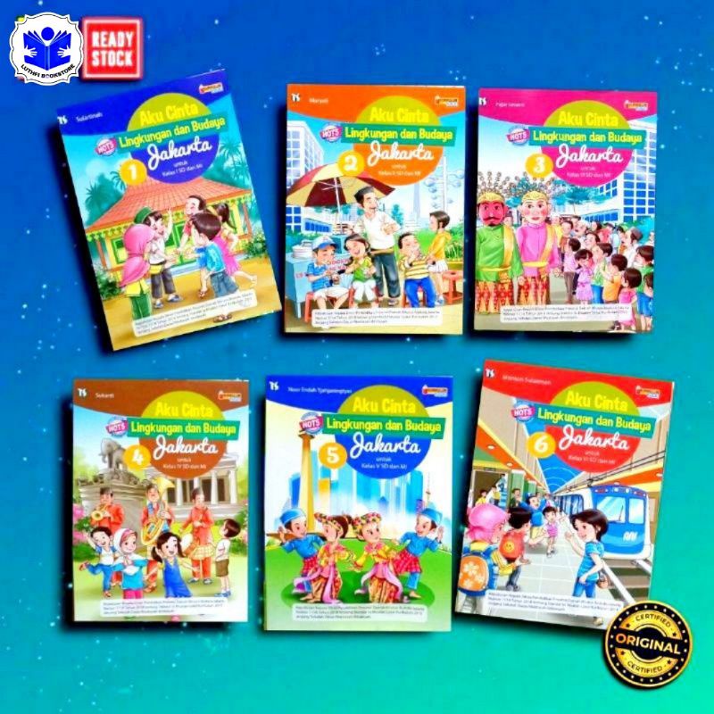 PLBJ SD  KELAS 1 2 3 4 5 6 / AKU CINTA LINGKUNGAN DAN BUDAYA  / KURIKULUM 2013 / TIGA SERANGKAI