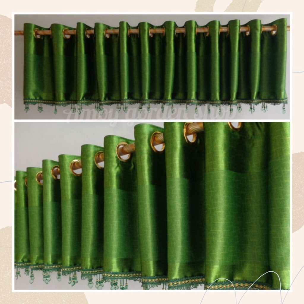 GORDEN PONI BLACKOUT INPORT MEWAH MINIMALIS - HIJAU