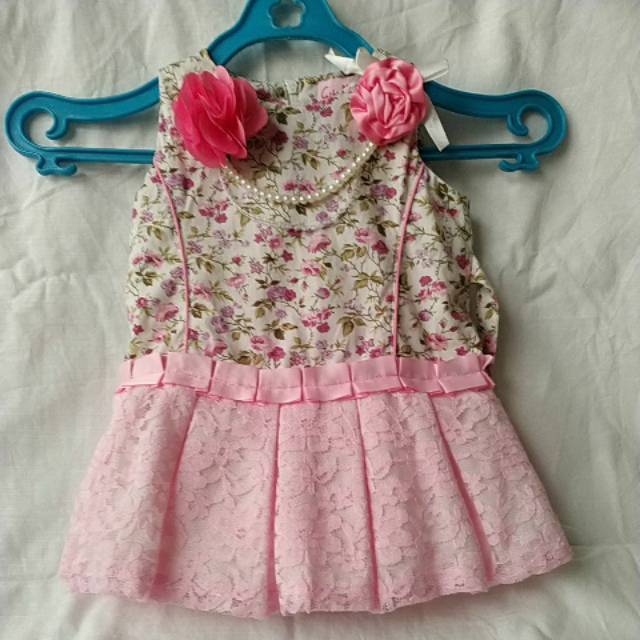 Dress anak Estrella Bunga2