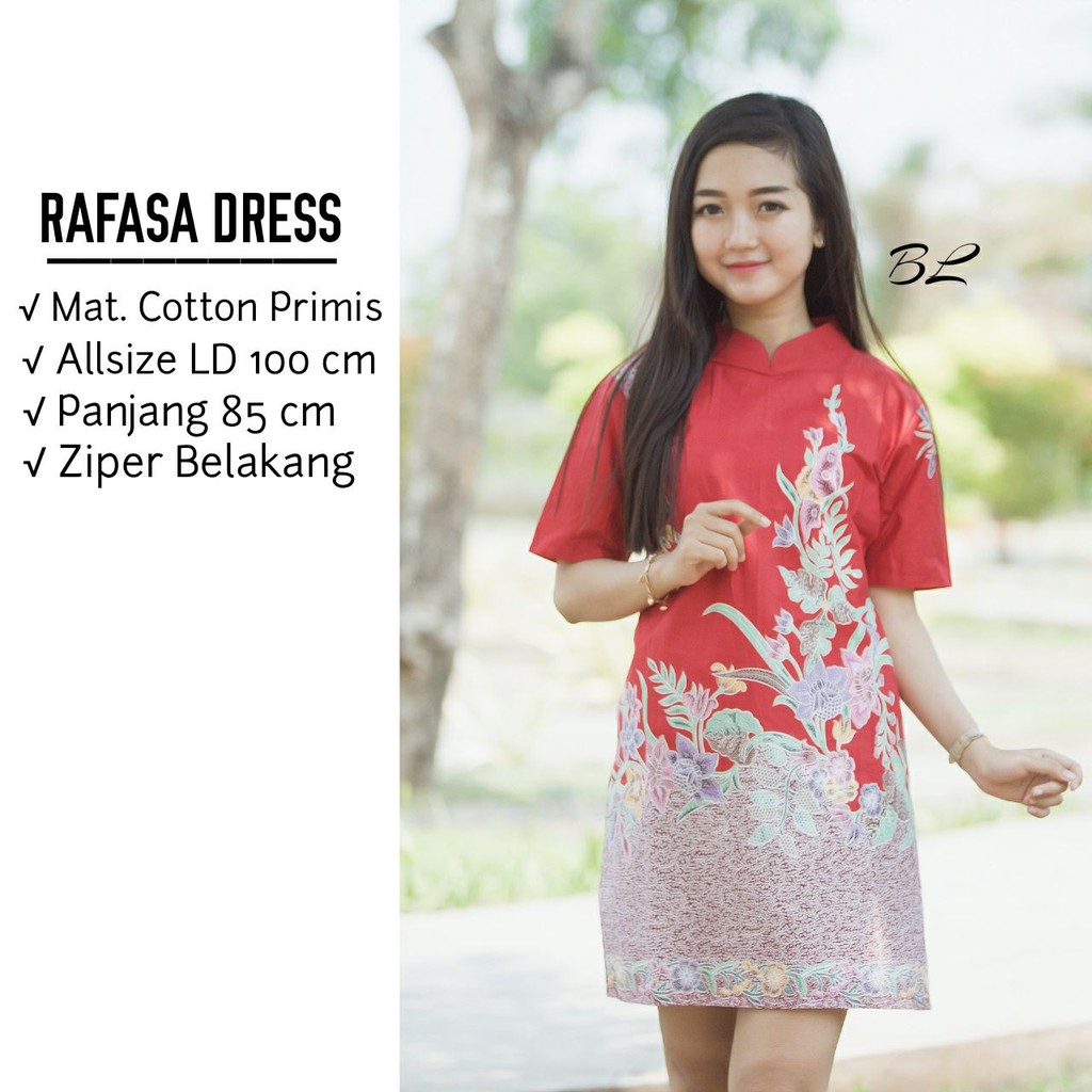 GROSIR BATIK RAFASA DRESS