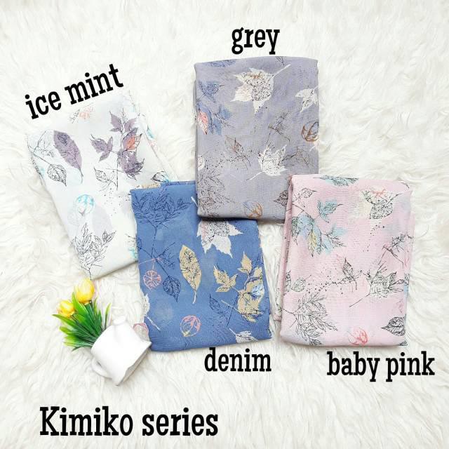 HIJAB KIMIKO/HIJAB SEGIEMPAT/JILBAB SEGI EMPAT/KERUDUNG SEGI4/SQUARE MOTIF ABSTRAK/POLYCOTTON