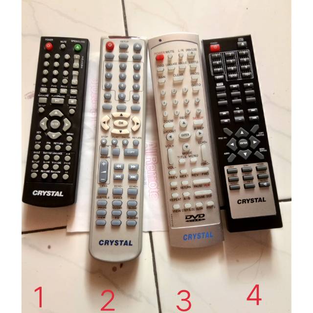 Remot Remote dvd crystal original