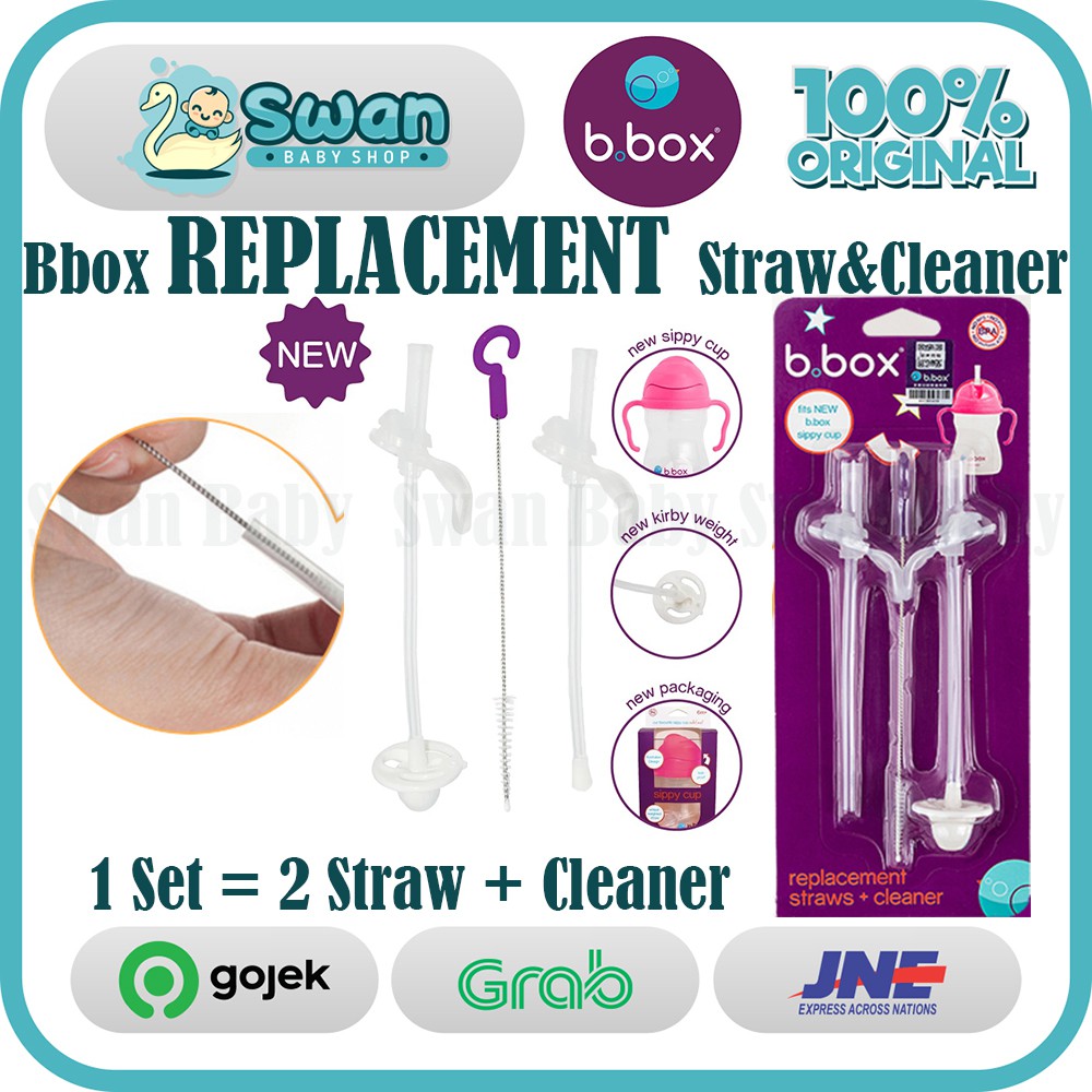 BBox B Box Sippy Cup Replacement Straw &amp; Cleaner