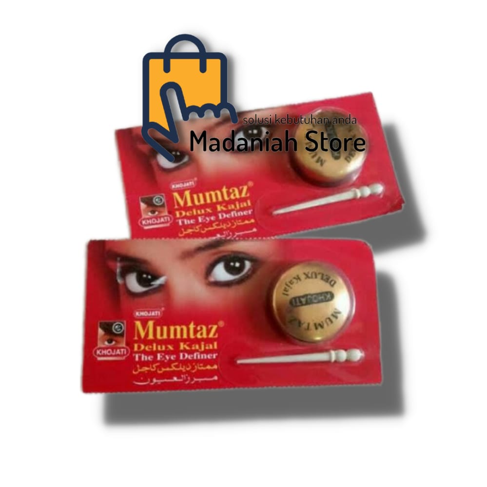Celak Mumtaz Deluxe Mur Kajal Kajol Tahan Lama Original Ori Halal / Celak Mata santri