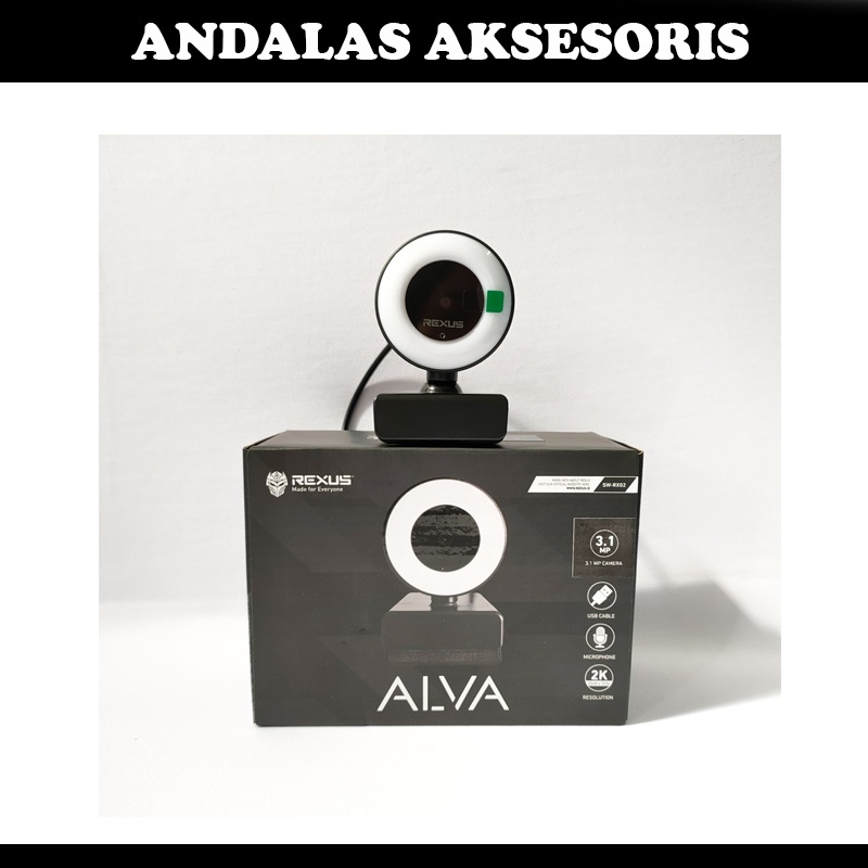 Webcam REXUS ALVA SW RX02 2K 4MP with MiC