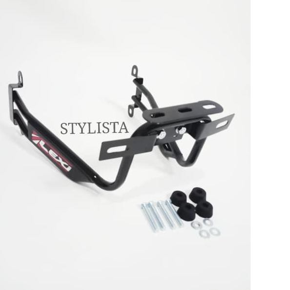 VND9 Dudukan plat depan LEXI bahan tebal Berkualitas aksesoris motor A08 