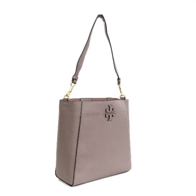 TB Mcgraw Hobo Leather Handbag