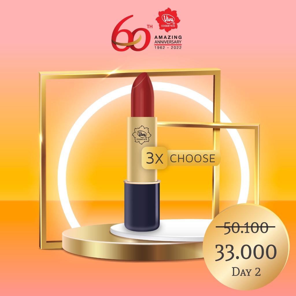 Paket 3 Viva Lipstick