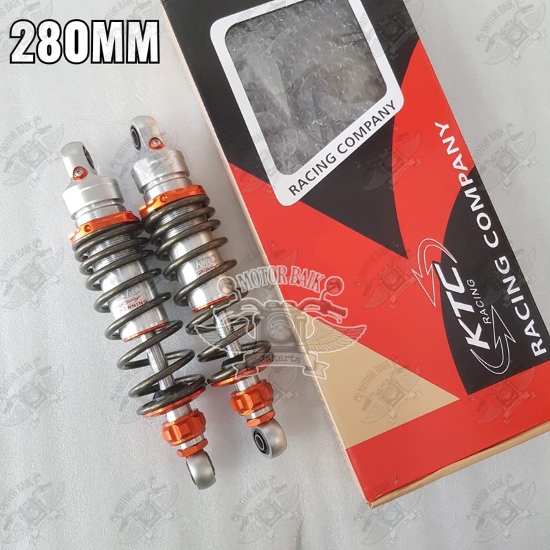 Shockbreaker KTC racing original 340mm razor non tabung bebek kustom glpro rxking megapro tiger-280mm