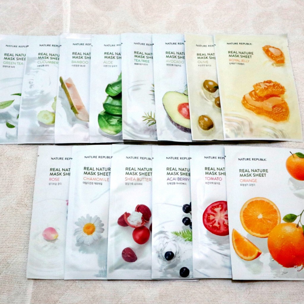 NATURE REPUBLIC REAL NATURE MASK SHEET