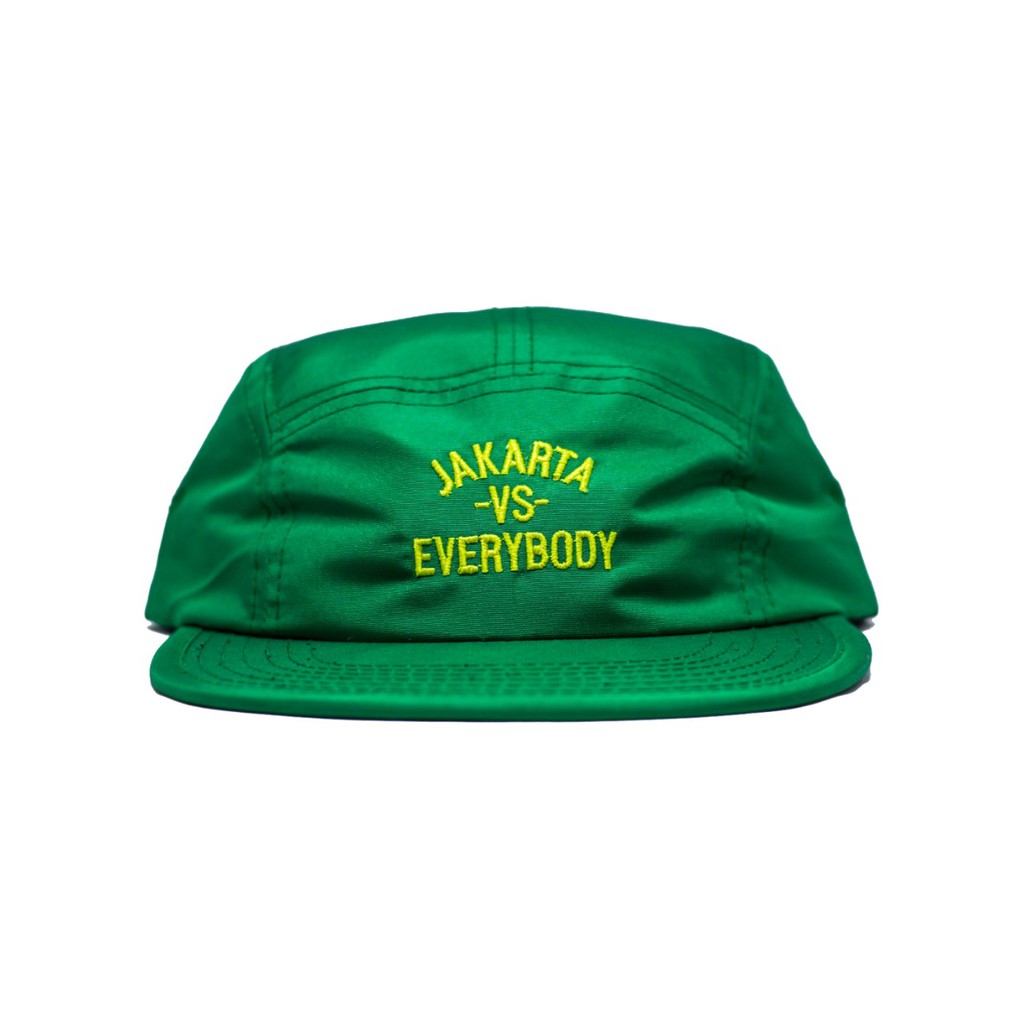 

Urbain Hat 5 Panel - Jakarta vs Everybody - Green