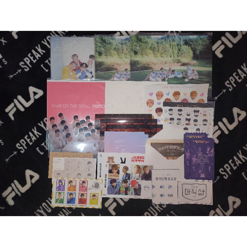 [CKS] BTS - Perintilan Official dari Album, DVD, Merch MD stuffs, dll | Sticker Love Yourself LYS He