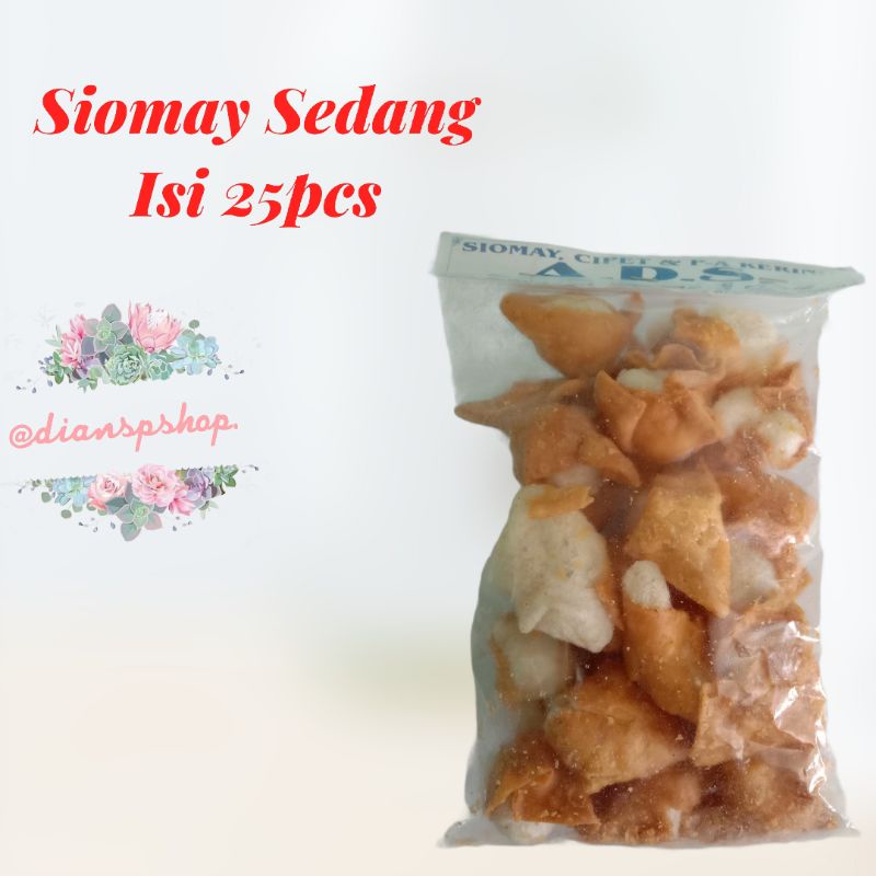 

Siomay kering sedang isi 25pcs || diansphsop