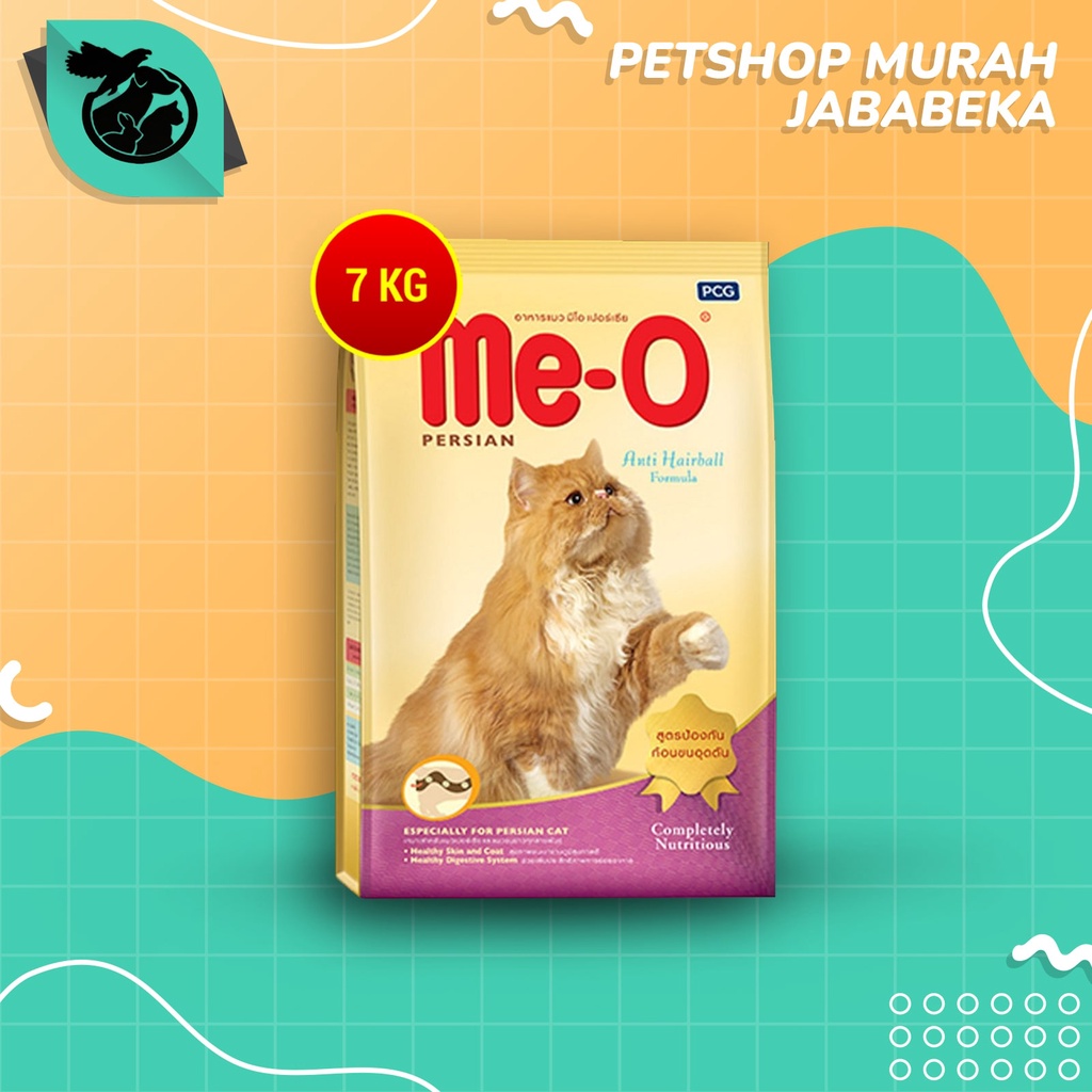 Meo Persian Anti Hairball 7 Kg / Meo Persian / Makanan kucing 7 kg