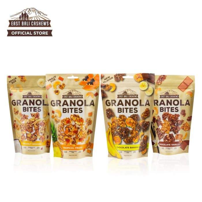 

East Bali Cashews Granola Bites 125gr