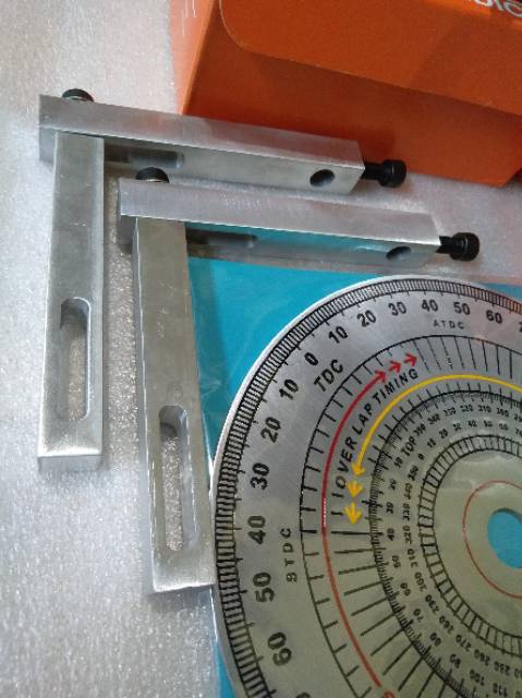 Dial indikator busur derajat dial set indikator