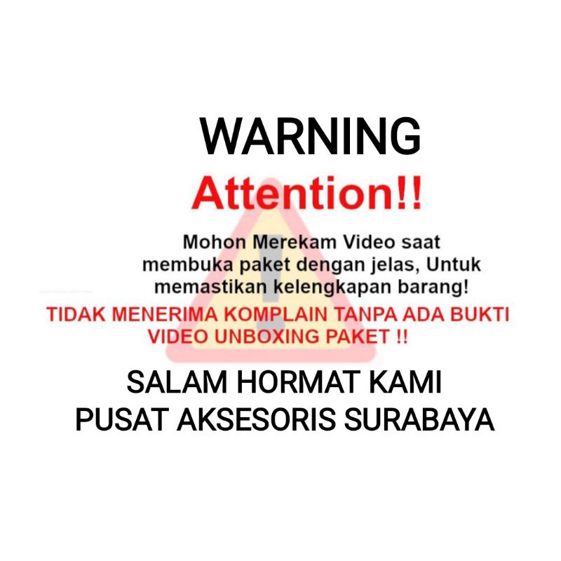 BOX MISTERI BERISI BARANG PRODUK TITANIUM STAINLESS STEEL