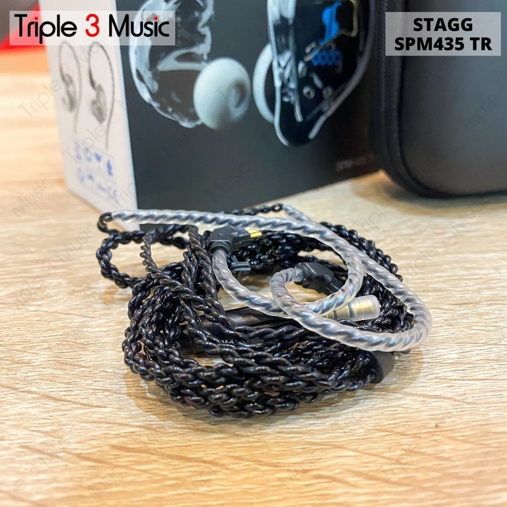 Stagg IEM SPM435 In Ear Monitor 4 Driver Hi Resolution