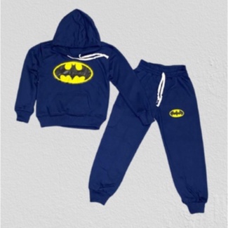 Super Hero Setelan Hoodie+Celana JogerAnak II Celana Joger Anak + sweater Hoodie