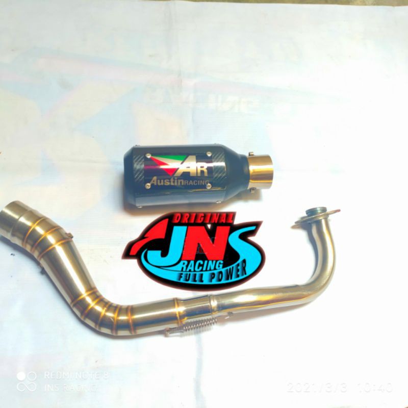 KNALPOT AUSTIN RACING PCX LOKAL THAILAN NMAX LEXI AEROX VARIO150 VARIO125