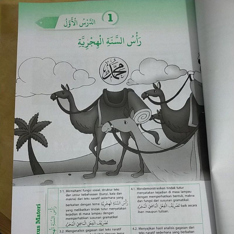 ORI buku teks ayo memahami bahasa Arab k13 kelas 9 penerbit Erlangga