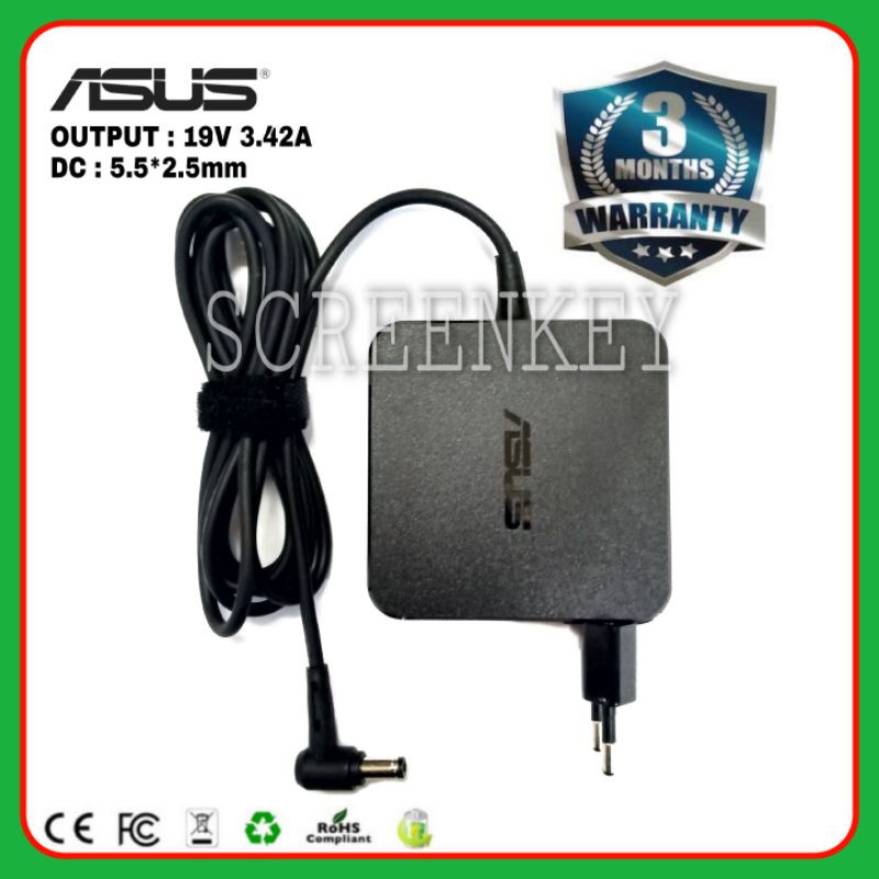 Adaptor Charger Laptop ASUS X450LD X450LA X450LB A455L A455LA A455LD A455LF A455LJ A455LN 19V 3.42A