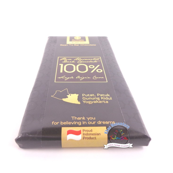 

Spesial Dark 100⎕5 gr Cokelat from nDalem Chocolate