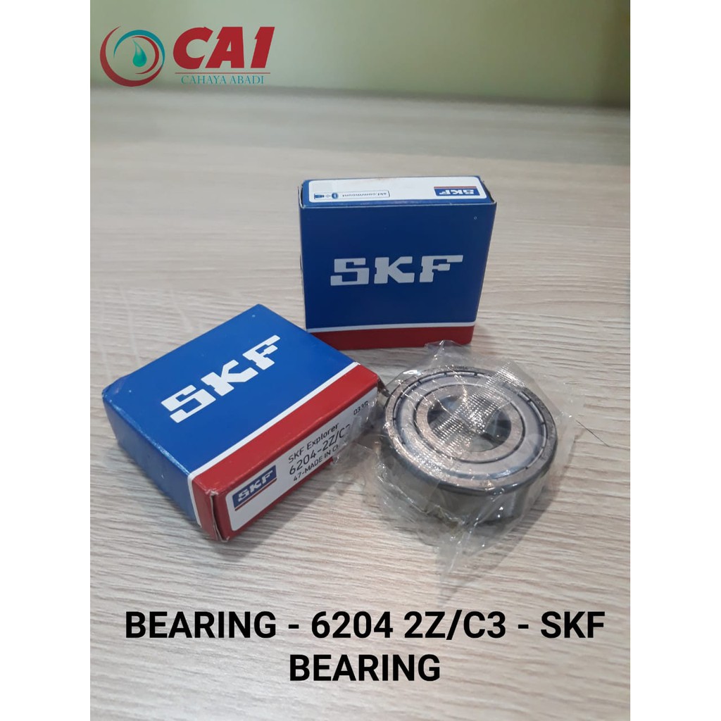 BEARING - 6204 2Z/C3 - SKF - LAHER