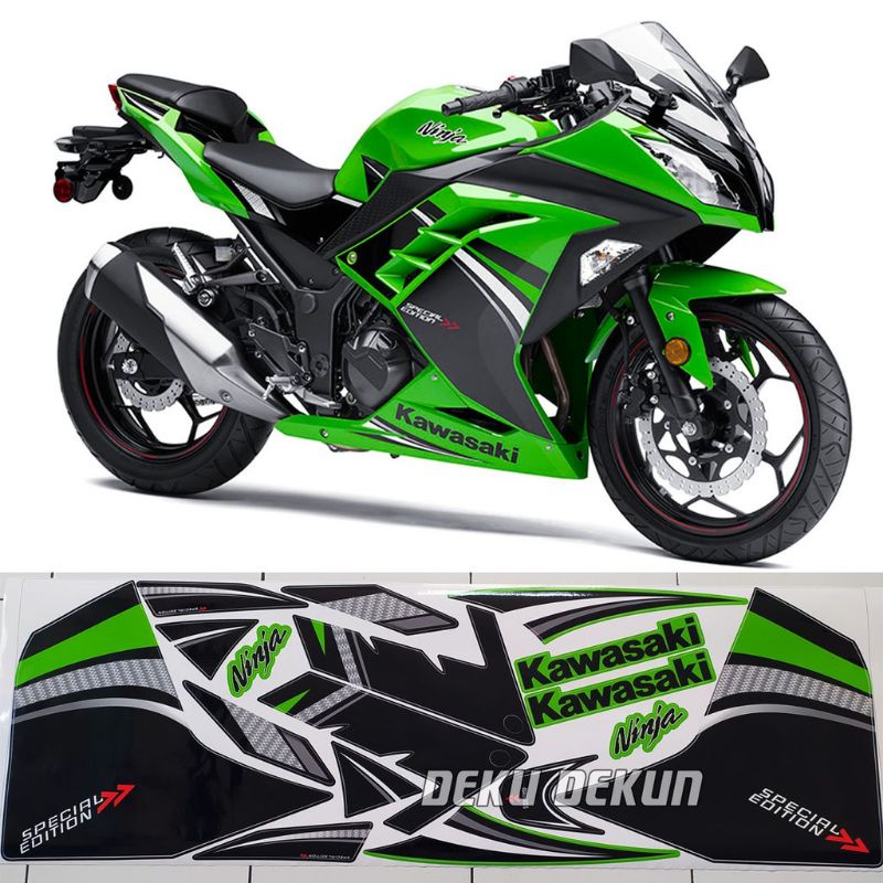 striping ninja 250 fi se hijau / striping ninja 250 fi se / striping ninja 250 fi 2014 se hijau / st