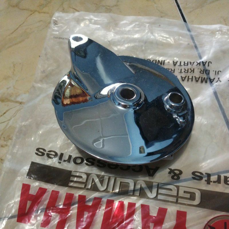 tutup tromol scorpio rx king original chrome