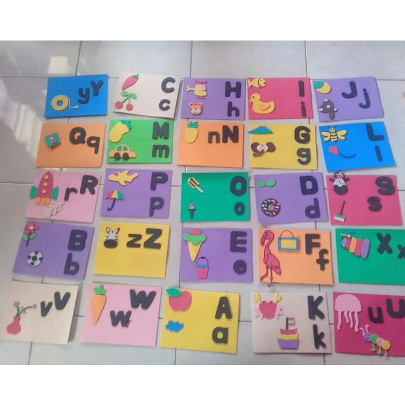 

Peraga Kelas PAUD, TK, SD, TPQ//Peraga Huruf//Peraga Mengenal Huruf Depan// kado edukatif