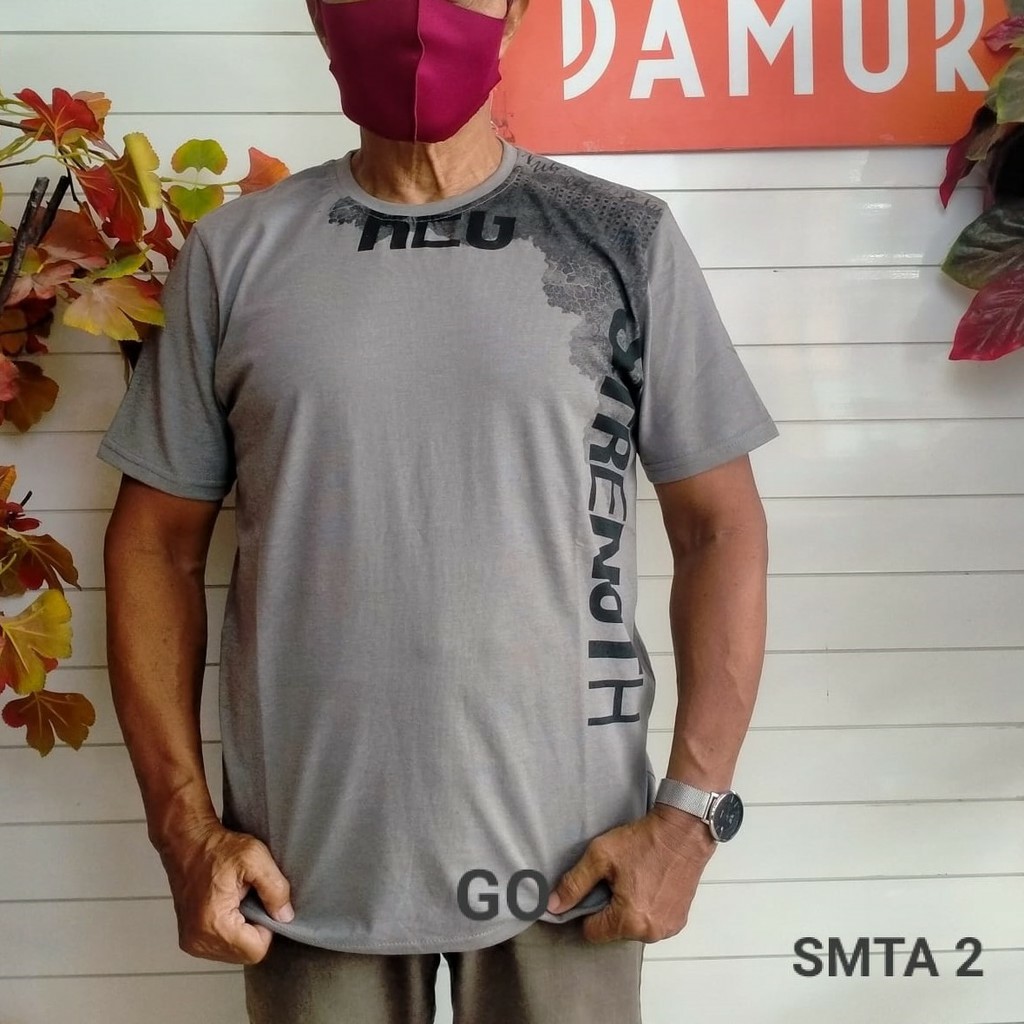 gos M DAMOR (CRESSIDA) Slimfit Misty Kaos Oblong Baju T-Shirt Kaos Distro Dakwah Kaos Pria