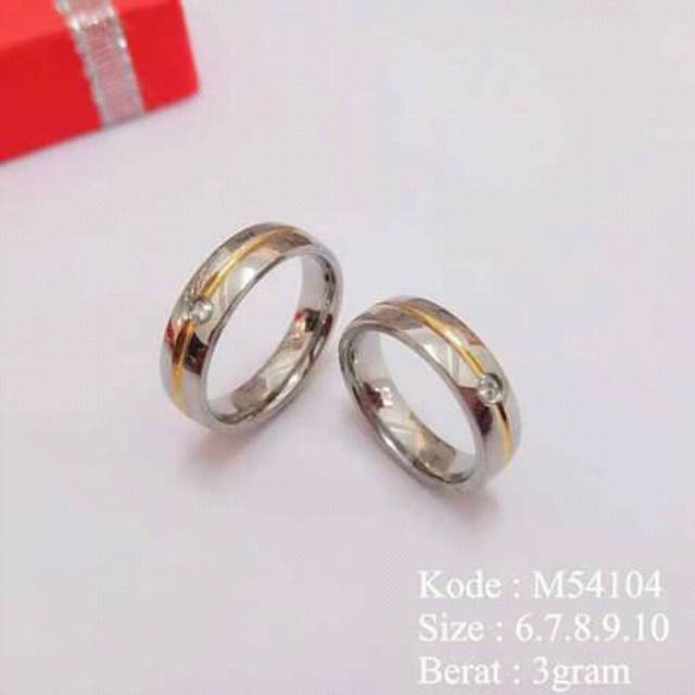 CINCIN WANITA TITANIUM CINCIN WANITA BLINK ANTI KARAT CINCIN UNIK (BISA COD)