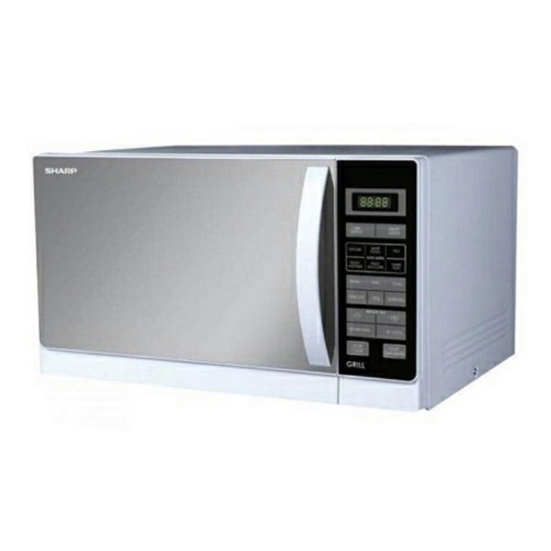 [ Sharp ] Microwave / Oven + Grill Sharp R-728 KIN (Hitam) / 728 WIN (Putih) - 25 L - Digital FREE GIFT!!