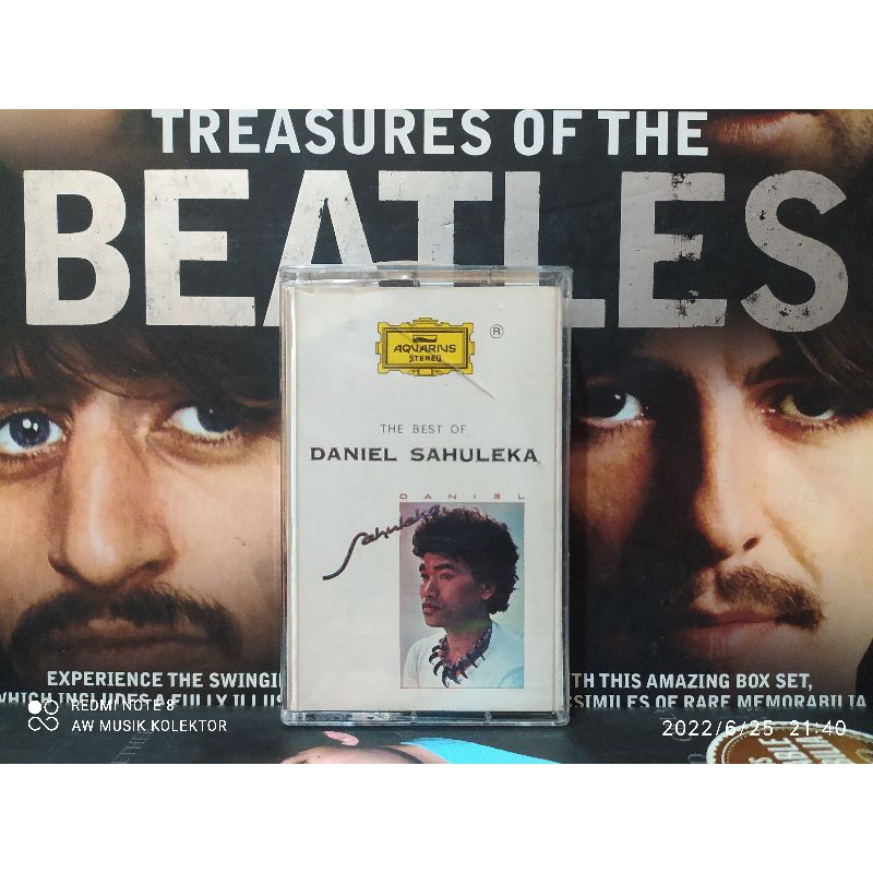Kaset Pita : THE BEST OF DANIEL SAHULEKA.