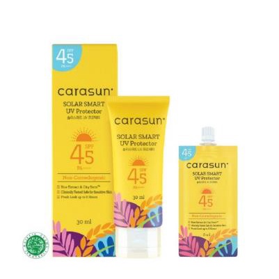 ^ KYRA ^ Carasun Sunscreen Solar Smart UV Protection SPF 45 Non Comedogenic