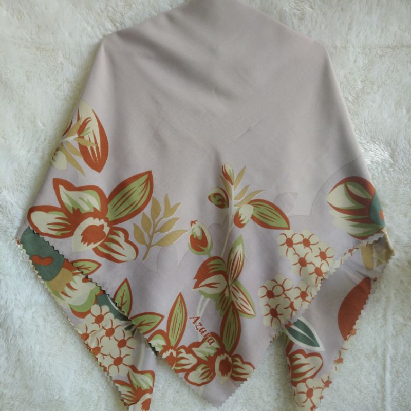 Jilbab PILIH WARNA PILIH MOTIF AZARA LASER segiempat  motif hijab motif kerudung DANISA DD7 100-B