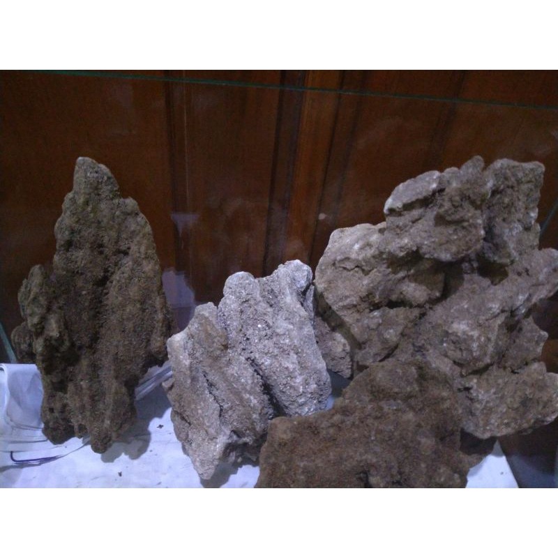 Sand Stone Grade A -1000gr/Batu Pasir/Batu Paludarium/Batu Aquascape