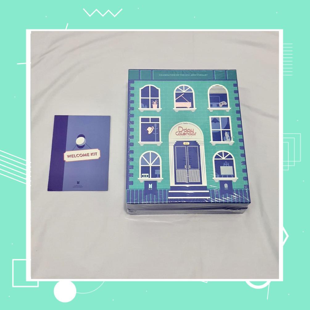 [READY STOCK] BTS FESTA D-DAY CALENDAR : CELEBRATION OF THE 8TH ANNIVERSARY FULLSET SEALED OFFICIAL