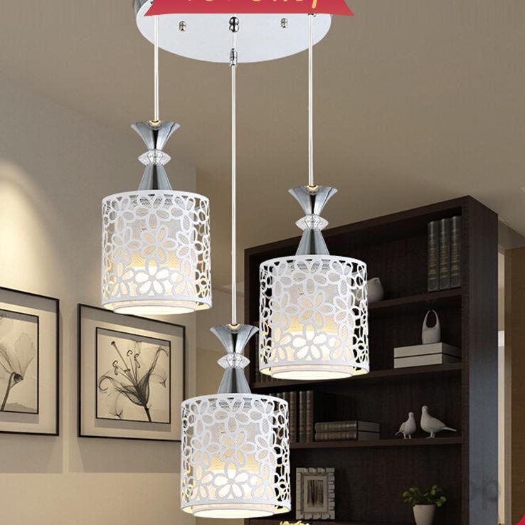 Koleksi Terbaru.. 3 Lampu Gantung Minimalis LED Modern Bentuk Kelopak untuk lampu ruang tamu dapur