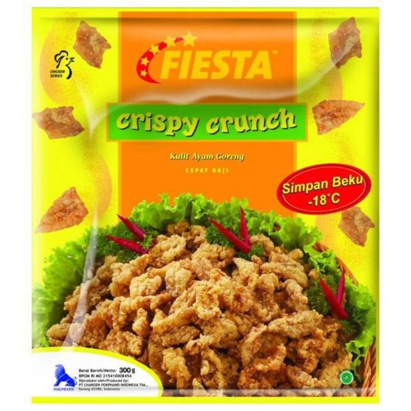 

Fiesta Crispy Crunch Kulit Ayam 300 gr