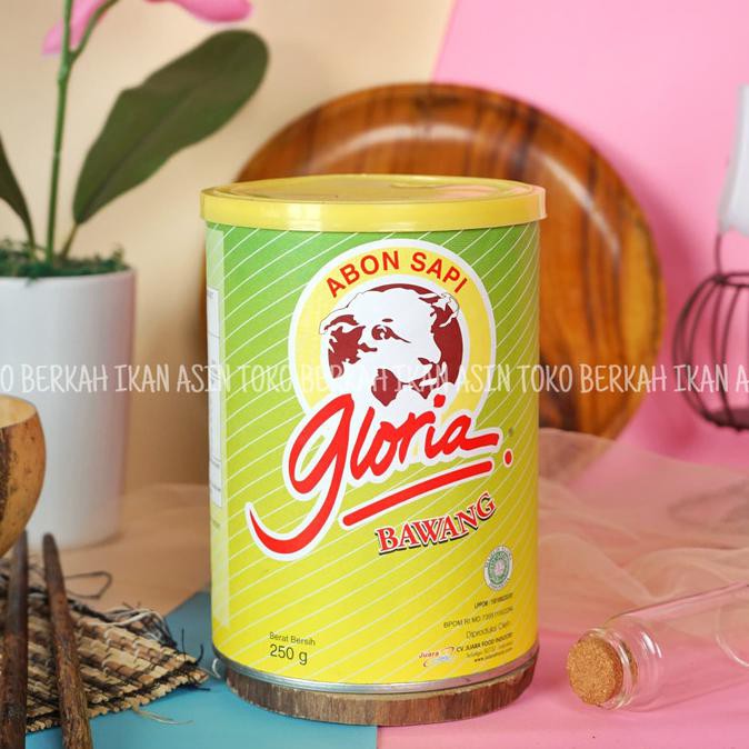 

Abon Gloria Sapi Bawang Goreng 250gr - Pedas