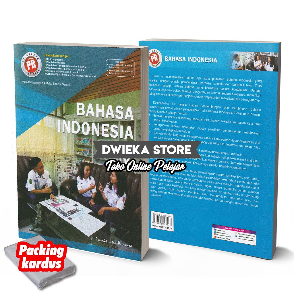 Buku Lks Pr Smp Kelas 9 Bahasa Indonesia Semester 1 Intan Pariwara Shopee Indonesia