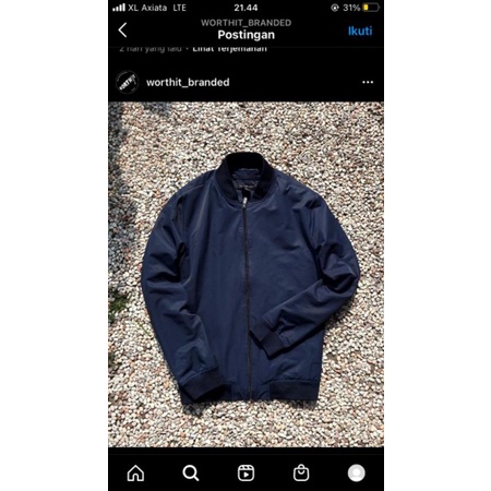 jacket bomber calvin klein jeans original