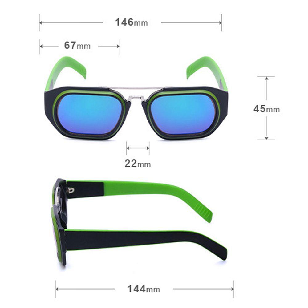Mxbeauty Kacamata Poligon Fashion Vintage Travel Vision Care UV400 Wanita Eyewear