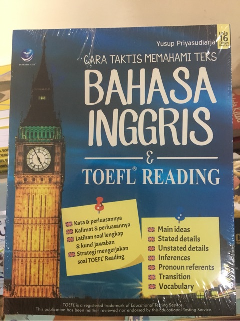 Cara Taktis Memahami Teks Bahasa Inggris Dan Toefl Reading-1