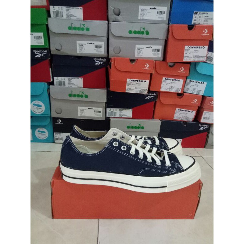 Sepatu Sneakers Casual Converse 70s Low Navy Obsidian BNIB RESMI PT MAP