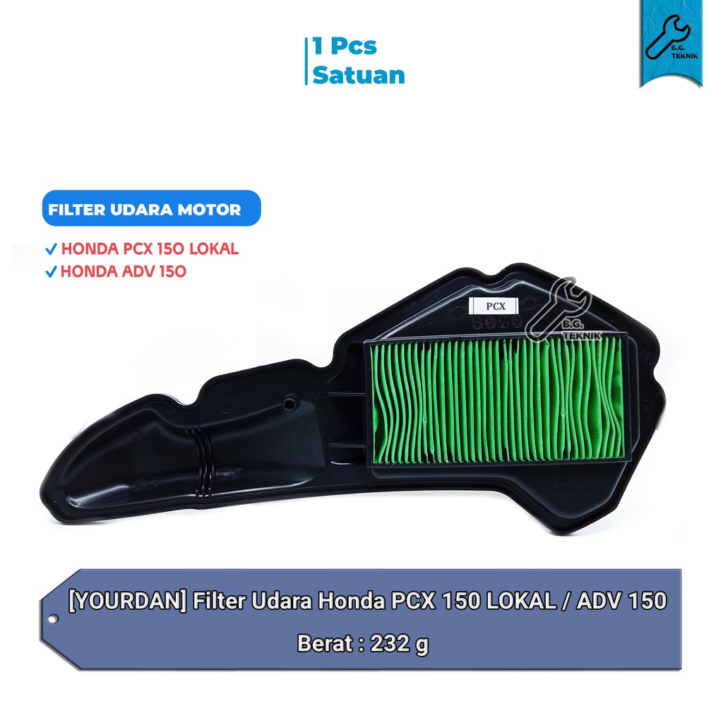 Filter Udara Honda PCX 150 LOKAL / ADV 150 / PCX 160 / VARIO 160 [YOURDAN]