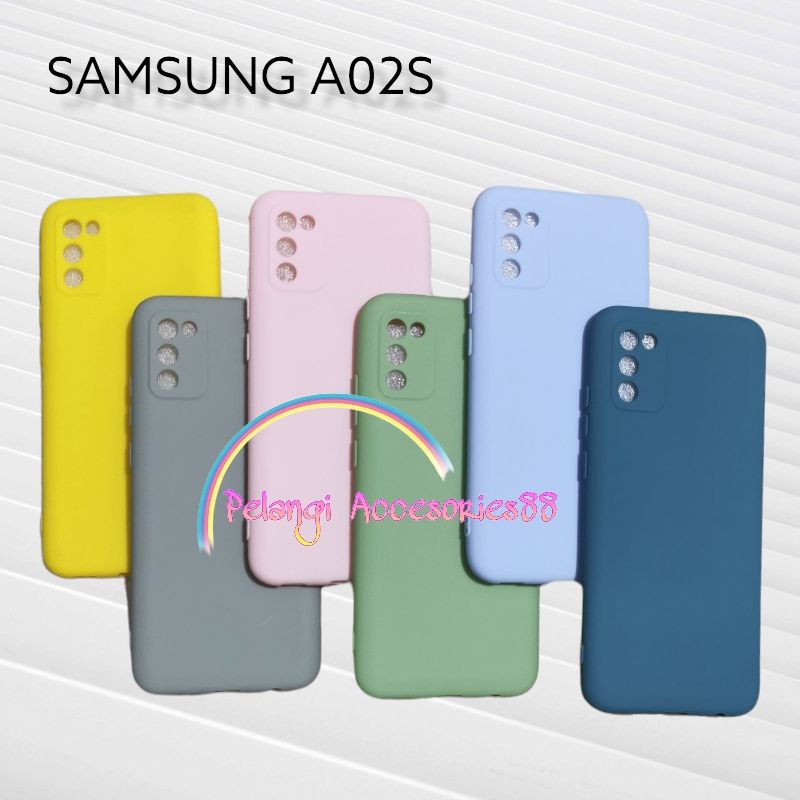 CASE SAMSUNG A02S SOFTCASE CANDY MACARON SILICON BAHAN SOFT